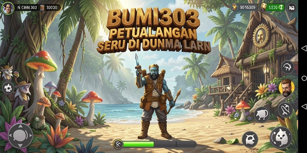 Menampilkan gameplay BUMI303 yang seru dan menantang.