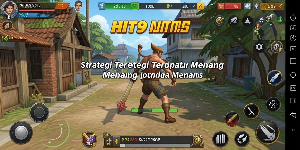 Screenshot permainan HIT9 menunjukkan strategi yang mendebarkan.