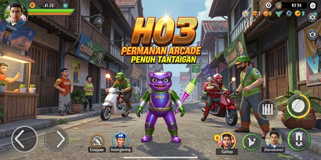 Gameplay seru dari HO3 yang penuh tantangan.