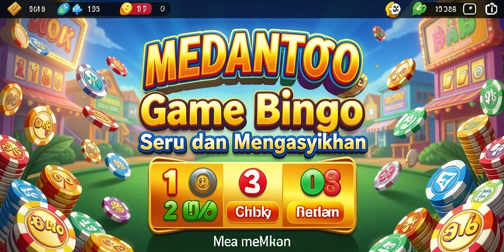 Screenshot gameplay MEDANTOTO menunjukkan keseruan bermain Bingo.