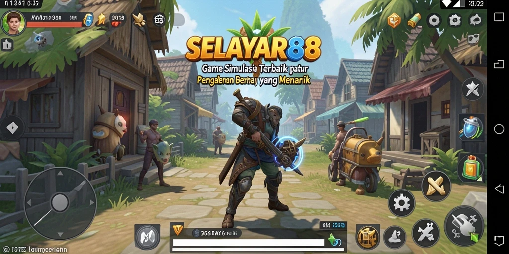 Screenshot utama SELAYAR88 menunjukkan gameplay Simulation yang menarik.