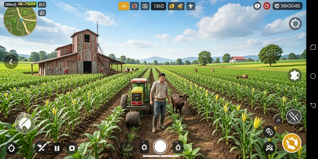 Tampilan gameplay ZARA4D yang seru dan interaktif di dunia pertanian.